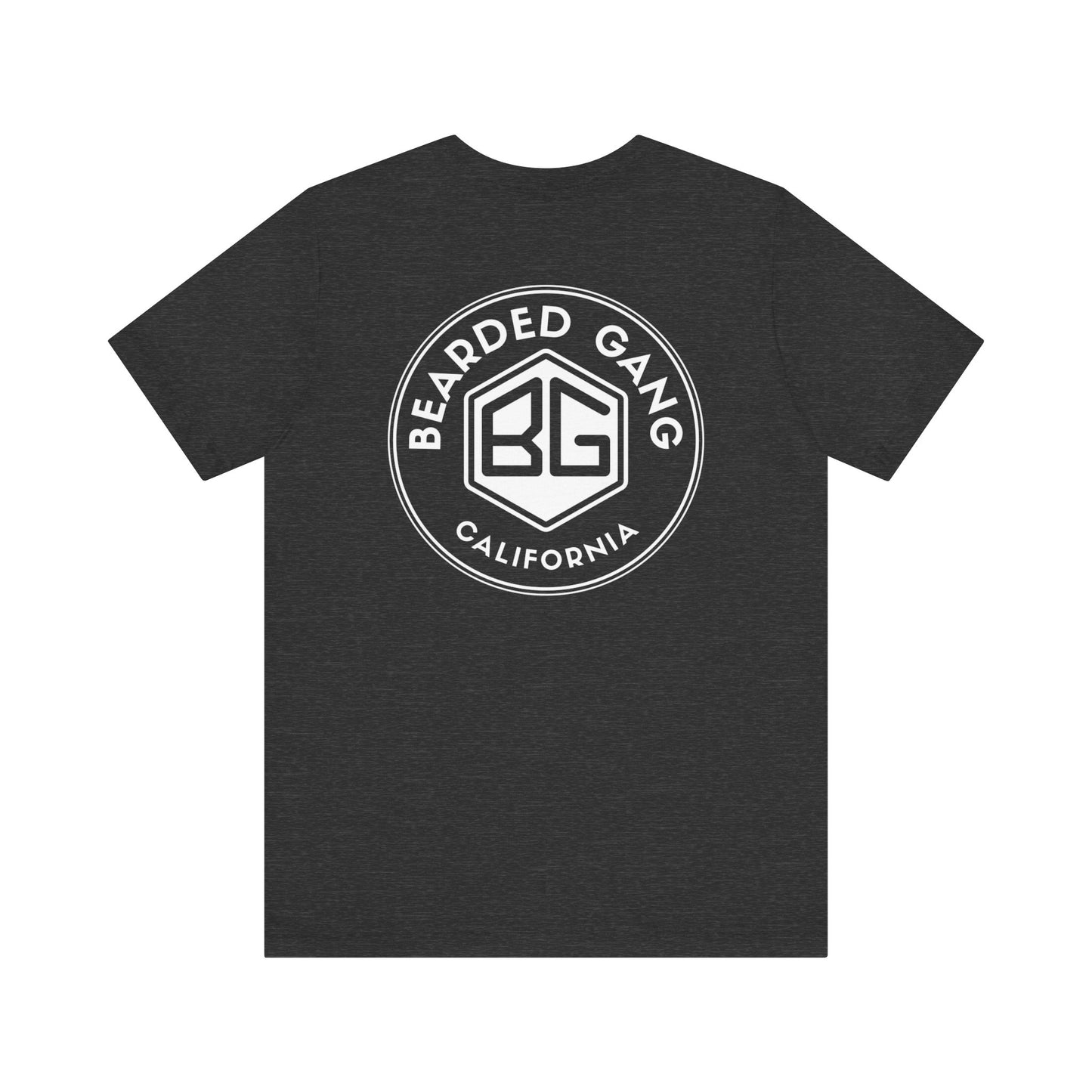 Bearded Gang California T-Shirt Round Logo