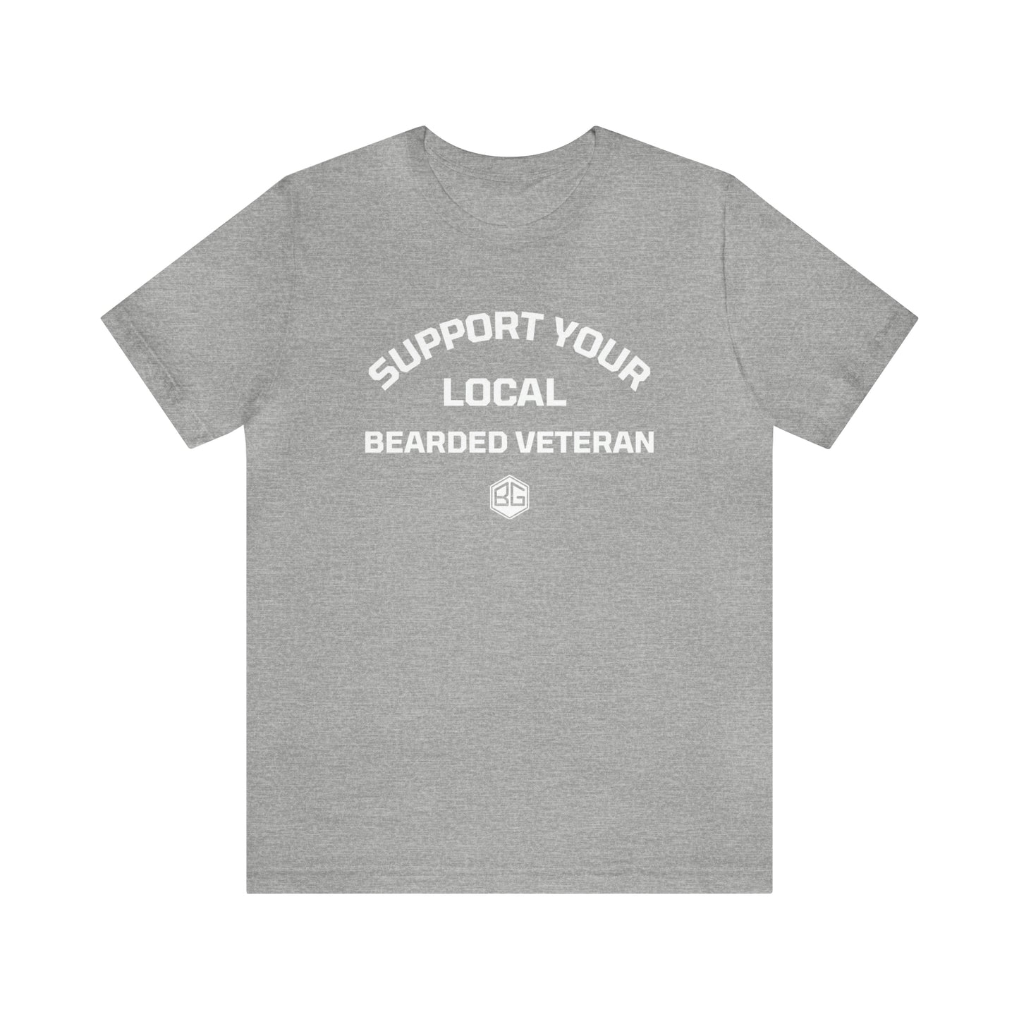 Support Your Local Bearded Veteran T-Shirt