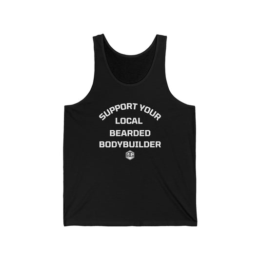 Support Your Local Bearded BodyBuilder Tank