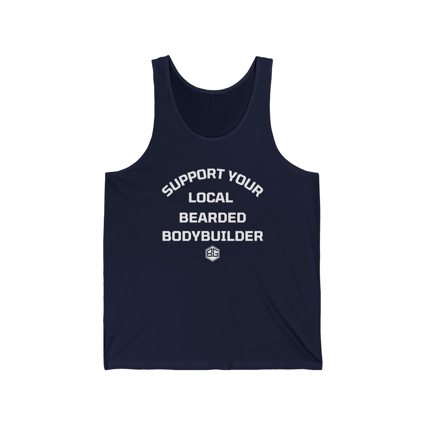 Support Your Local Bearded BodyBuilder Tank