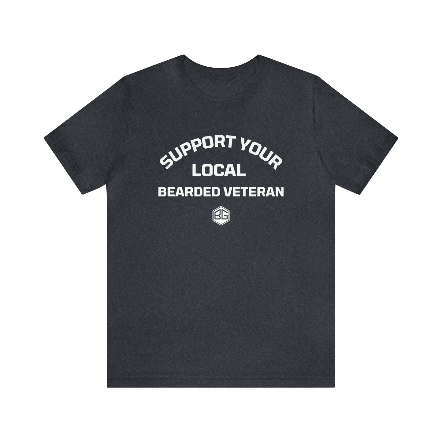 Support Your Local Bearded Veteran T-Shirt