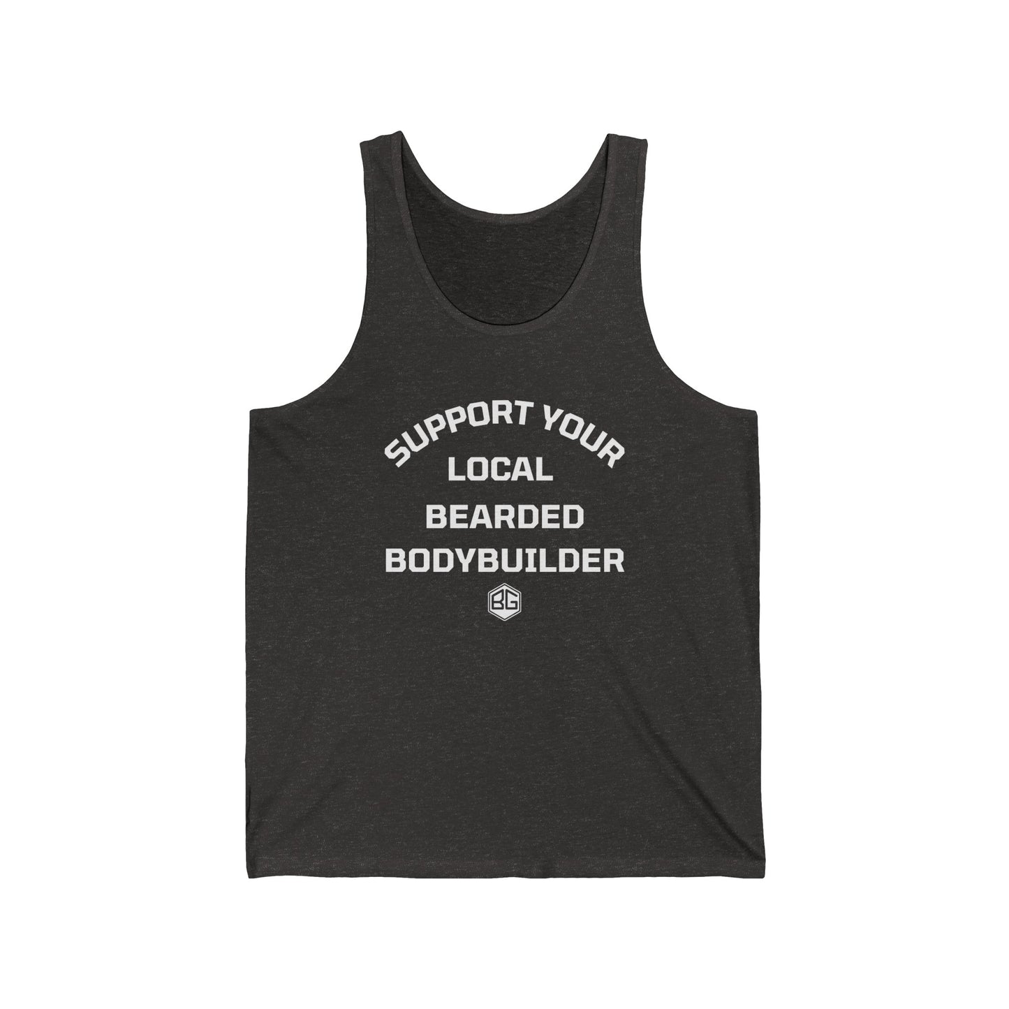 Support Your Local Bearded BodyBuilder Tank