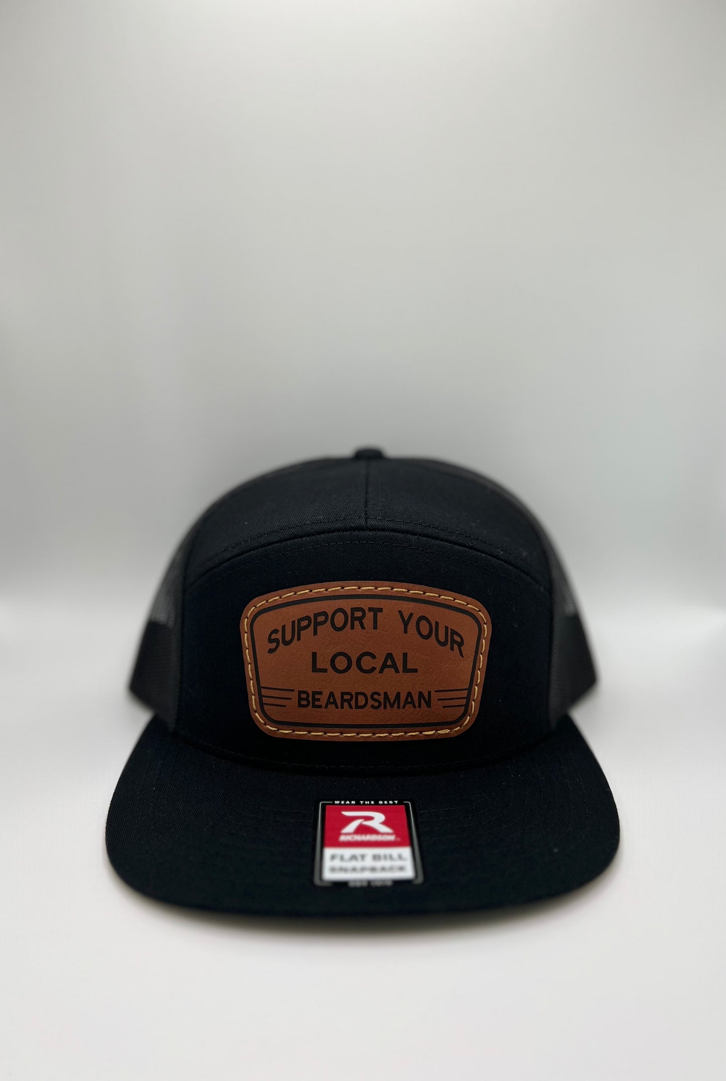 Support Your Local Beardsman Hat- Flat Bill