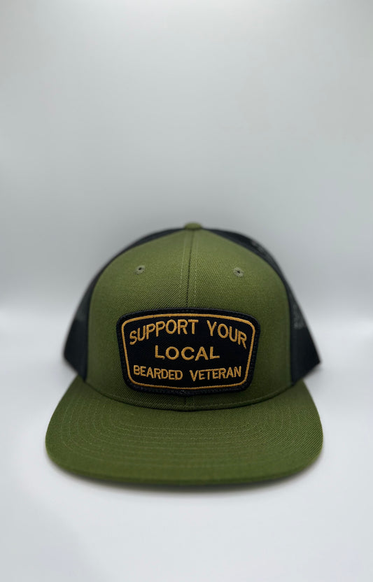 Support Your Local Bearded Veteran Hat