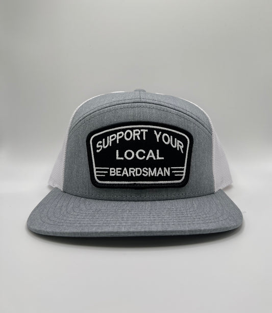 Support Your Local Beardsman Hat Flat Bill